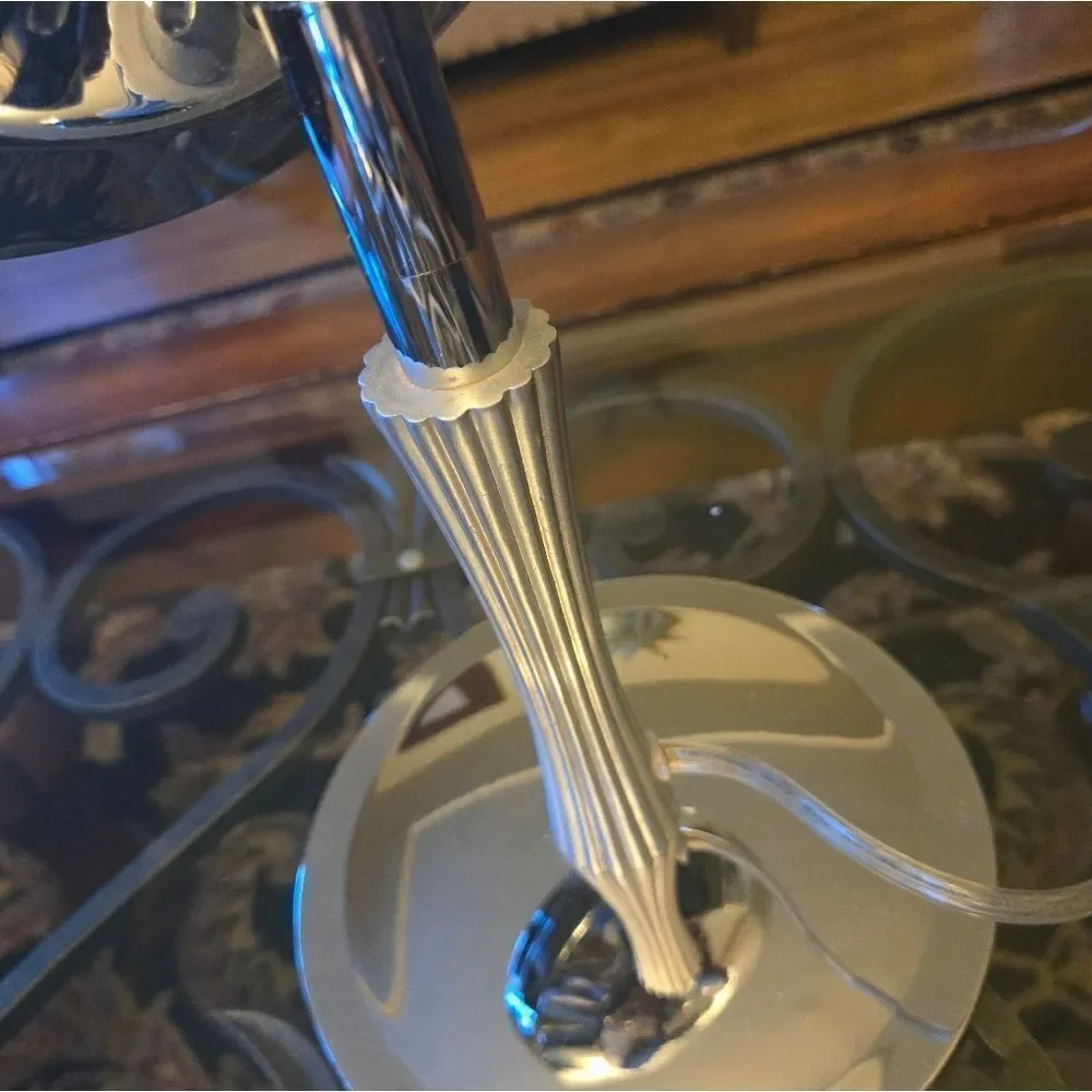 Silver Vanity Mirror Magnification Corded